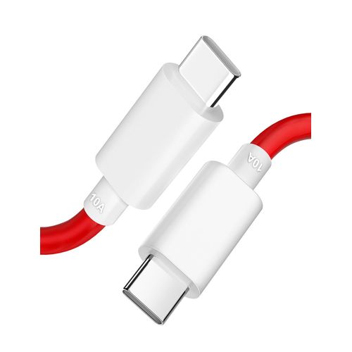 Câble Charge SUPERVOOC pour OnePlus 10T, 1M 10A Câble USB C vers USB C PD Charge Rapide Câble USB Type C vers Type C Warp Charge pour OnePlus 9 Pro/8T, pour iPhone 16 15, pour Samsung A15 Pixel
