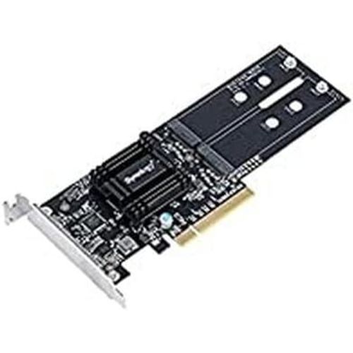 ASFASFq-Synology M2D18 - Storage Bay Adapter - Expansion Slot to 2 x M.2 - M.2 Card - PCIe 2.0 x8