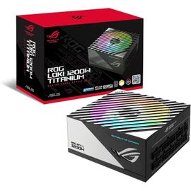 ASFASFq-ASUS ROG Loki SFX-L 1200W Titanium PSU (Fully Modular Power Supply, 80+ Titanium, 120mm PWM ARGB Fan, Aura Sync, ATX 3.0 Compatible, PCIe 5.0 Ready, 10 Year Warranty)