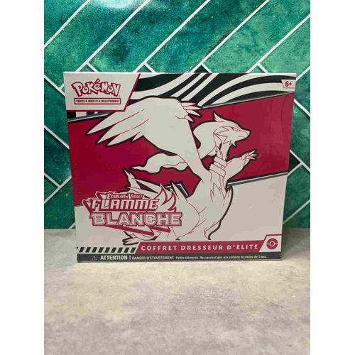 Etb - Pokémon - Écarlate Et Violet Ev 10.5 : Flamme Blanche