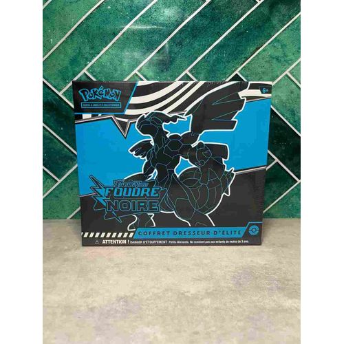 Etb - Pokémon - Écarlate Et Violet Ev 10.5 : Foudre Noire