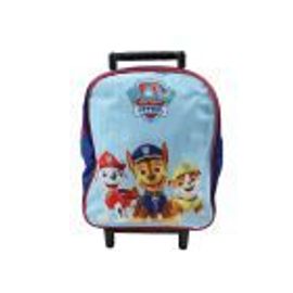 Sac à dos à roulettes Pat Patrouille bleu 28 CM Cartable maternelle.