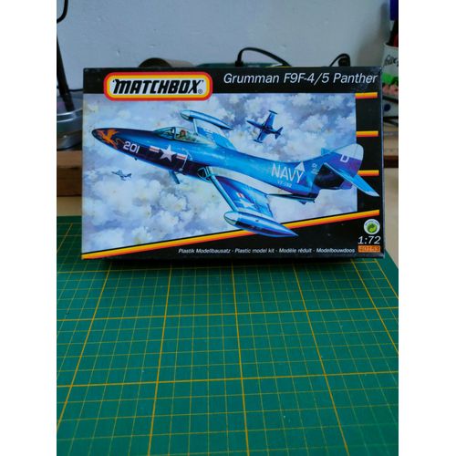 Maquette Avion Matchbox 1/72 Grumman F9f-4/5 Panther-Matchbox