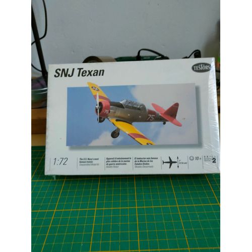 Maquette Avion Testors 1/72 : Snj Texan