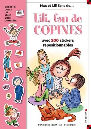 Lili, Fan De Copines - Avec 200 Stickers Repositionnables