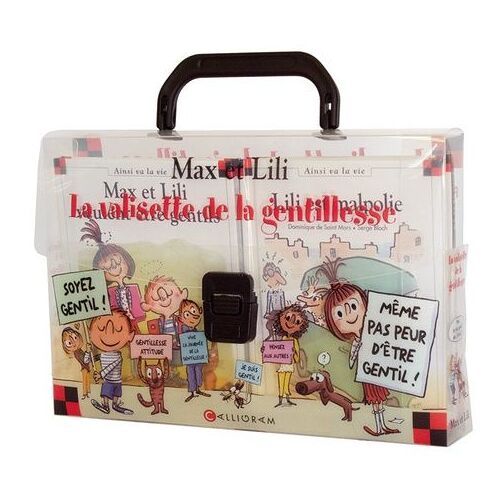 La Valisette De La Gentillesse, Max Et Lili - Coffret En 3 Volumes : Max Et Lili Veulent Être Gentils - Lili Est Malpolie - Max Ne Respecte Rien