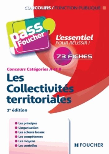 Les Collectivités Territoriales - Concours Catégories A Et B