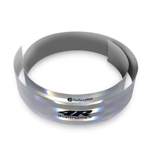 Film Adhésif Rétroréfléchissant 3m Approuvé, Pour Bordures De Véhicules, Blanc, 50 Mm X 2,5 Mt