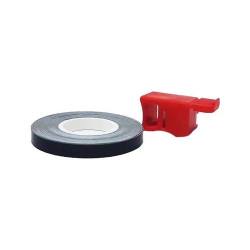 Bandes Wheel Trim Réfractifs Pour Les Jantes Des Voitures, Noir, 5 Mm X 6 Mt
