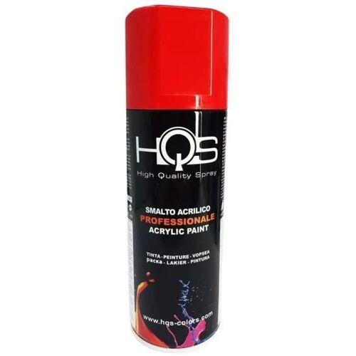 Peinture En Aérosol Hqs Émail Acrylique Trafic Rouge Pour Voiture, 400 Ml