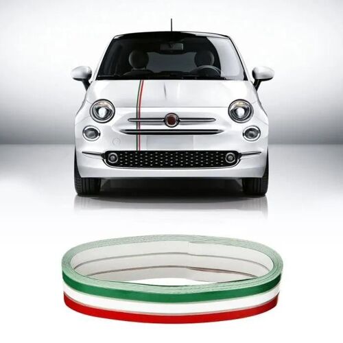 Stripes Bandes Adhésives Pour Voiture, Drapeau Italie, 50 Mm X 5 M