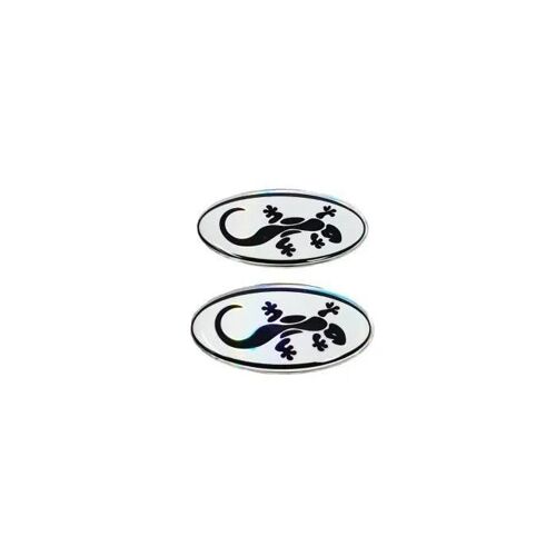 Adhésif 3D Ovals Gecko, Lot de 2, 56 x 28 mm