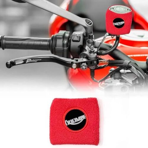 Manchette En Éponge - Triumph - Réservoir Liquide Frein Moto - Rouge - 70 X 85 Mm - Universel