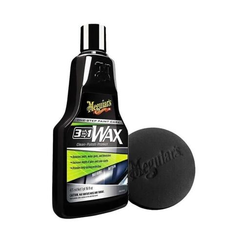Meguiar's 3-In-1 Wax, Cire 3 En 1