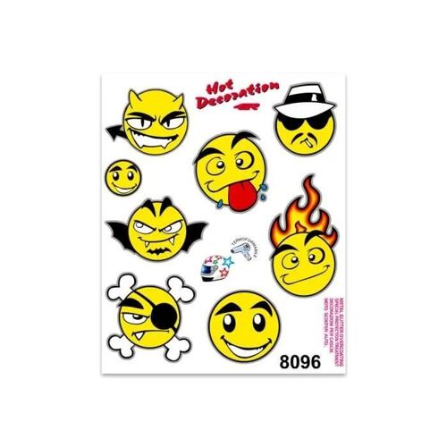 Autocollant Décoratif - 4r Quattroerre.It - 14 X 16 Cm - Jaune - Résistant Et Durable