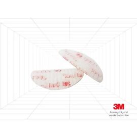 Dual Lock Télépass, Système De Fixation Amovible 3m, Transparent, 2 Pièces