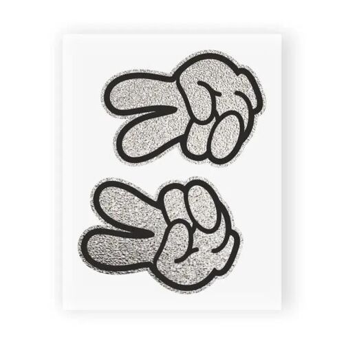 Sticker Motard Salutation Autocollant 10 X 12 Cm