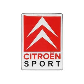 Autocollant Citroën Sport Logo 3d, 65 X 46 Mm