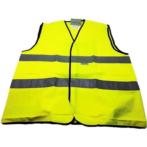 Veste De Sécurité Haute Visibilité Homologuée, Jaune Fluo