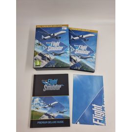 Jeu Pc Microsoft Flight Simulator Premium Edition (Comprend 10 Cd) En Boite, Complet (Clé Cd Inclut)