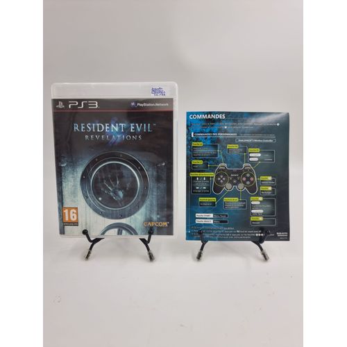 Jeu Playstation 3 Resident Evil Revelations En Boite, Complet (Jaquette Plastique Légèrement Abîmée)