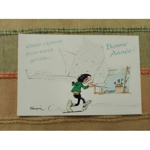 Carte Postale Colorée "Bonne Année !"Vintage Années 90.