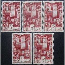 Maroc N°254 X 5 Neuf **