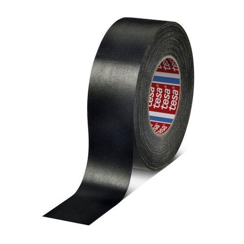 tesa Ruban adhésif toilé 4657, 50 mm x 50 m, noir