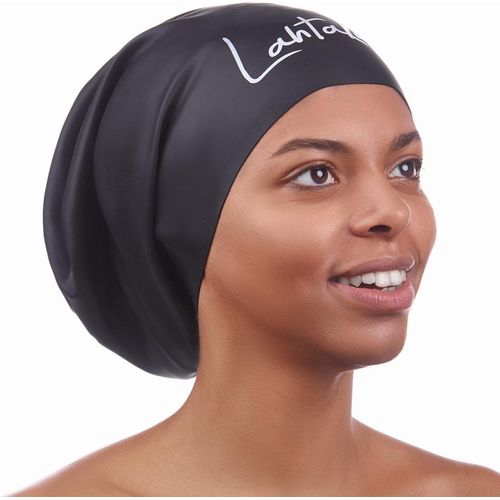Asfasfq-Bonnet De Bain Pour Cheveux Longs - Bonnets De Natation Pour Femmes Et Hommes - Bonnets De Piscine Extra-Large En Silicone Imperméable De Qualité Supérieure - Dreadlocks