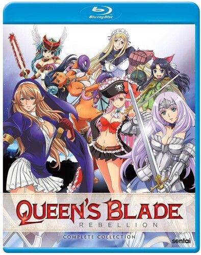 Queen's Blade Rebellion: Complete Collection [Blu-Ray] Subtitled, Widescreen