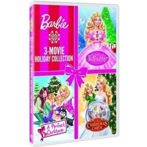 Barbie: 3-Movie Holiday Collection [Dvd] 3 Pack, Snap Case