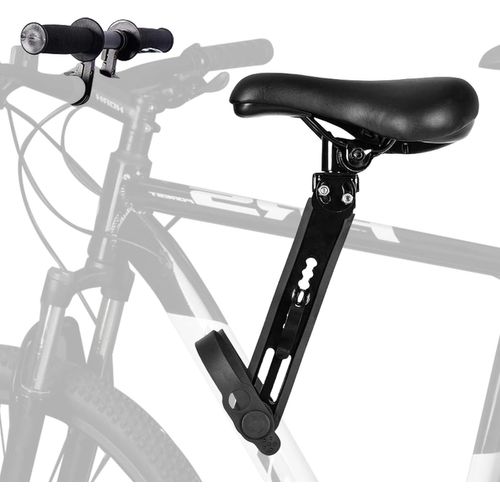 Asfasfq-Siège De Vélo Avant Pour Enfant - Siège De Vélo Avant - Portable - Avec Guidon Et Pédale - Siège De Vélo Amovible Pour Enfants
