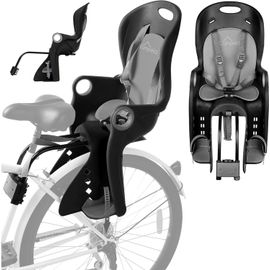 Subzonal-Siège De Vélo Pour Enfant À Partir De 9 Mois À 5 Ans I 9-22 Kg ¿ Siège De Vélo Pour Enfant Avec Tüv, Groupe 2/3 I Noir/Gris/Rouge I Siège Enfant Arrière, Siège Enfant De Vélo, Ca0060