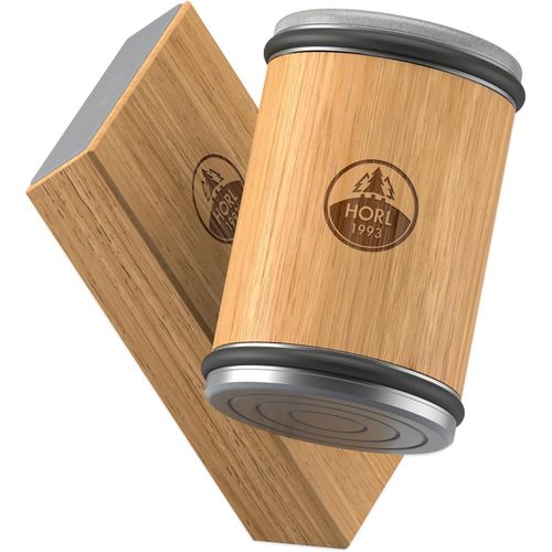 Asfasfq-Horl 2 Aiguiseur Chêne Pour Les Couteaux De Cuisine Avec Un Tranchant Rasoir, Fabriqué En Allemagne ¿ Kit D¿Aiguisage Facile À Utiliser ¿ Aiguiseur Pour Les Couteaux