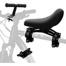 Asfasfq-Siege Velo Enfant Avant, Siège De Vélo Pour Enfant, Siège De Vélo Monté À L'avant, Siège De Vélo Pour Enfants Avec Guidon Vtt Siège Enfant Avant Pour Enfants De 2 À 5 Ans Avec Cadre D'accoudo