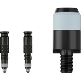 Asfasfq-Clik Valve - Embout De Valve De Vélo - Kit De Conversion Sv-Scv (Valves Avec Adaptateur De Tête De Pompe)