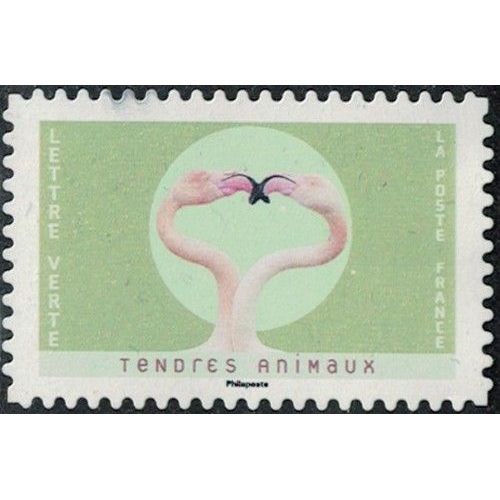 France 2023 Oblitéré Used Tendres Animaux Flamants Roses Y&T Fr 2243 Su