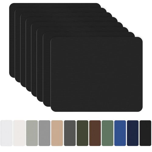 8pcs 20x15cm Nylon Adhesive Waterproof Repair Patch Self Adhesive Nylon Patch Black Sticker For Tents,Down Jacket,Sleeping Bag,Handbag