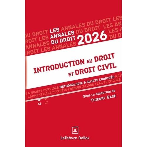 Introduction Au Droit Et Droit Civil