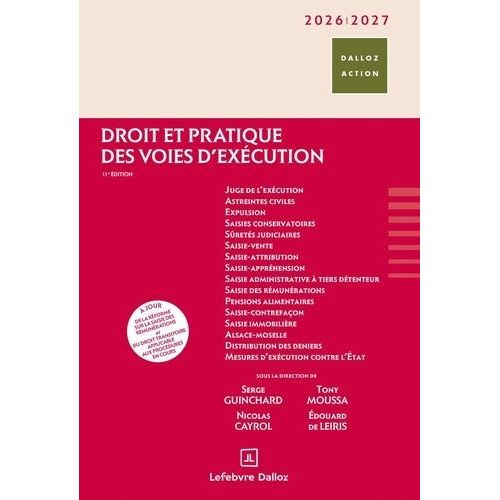 Droit Et Pratique Des Voies D'exécution - Edition 2026-2027