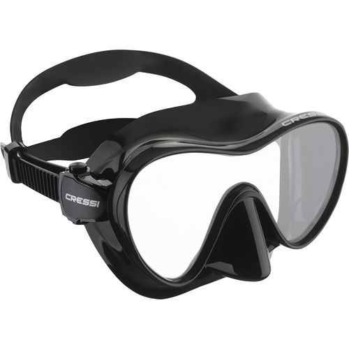 Asfasfq-Cressi F1 - Masque Sans Cadre F1 Ou Combo Set Masque + Tuba Sec Pour La Plongée Et Le Snorkelling, Taille Unique, Unisex