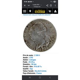 Piece Ancienne 15 Sols