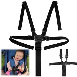 Stokke Harnais 2 Pour Tripp Trapp Baby Set 2 - 6-36 Mois - Sécurité Et Confort