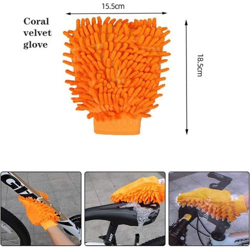 Asfasfq-Lot De 12 Bicyclette Outil De Nettoyage, Outils De Nettoyage Brosse De Nettoyage Pour Chaîne De Vélo, Pneu, Roue De Cyclisme, Pignon Pour Vtt, Vélo De Course, Vélo De Ville, Vélo Pliant