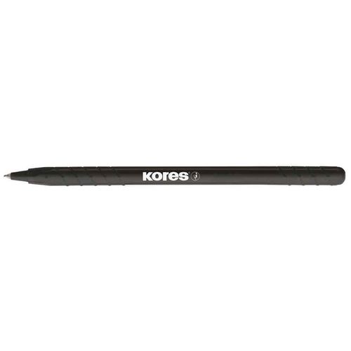 Kores Stylo À Bille Jetable K-Pen Super Slide K0, Noir
