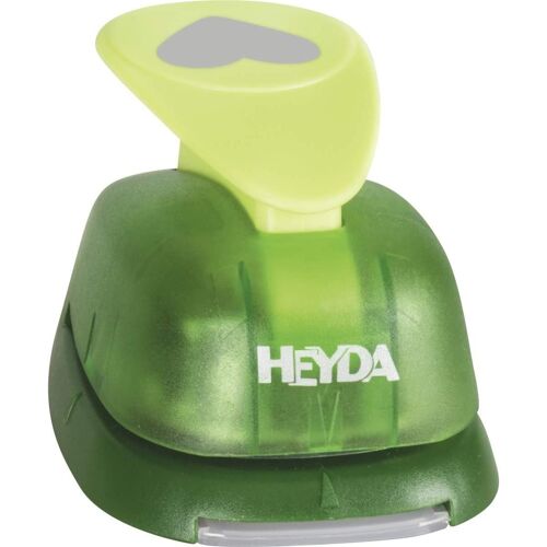 Heyda Perforatrice À Motif Xxl "Coeur" Environ 4,8cm Vert