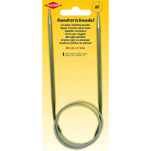 Kleiber Aiguille À Tricoter Circulaire, 800 Mm X 4,0 Mm