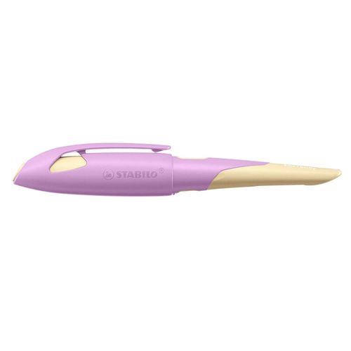 Stabilo Stylo Plume - Easybirdy - Edition Pastel Rose/Abricot - Droitier