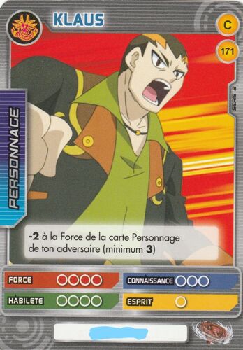 Carte - Beyblade Battle Card Collection - Serie 2 - C 171 - Klaus
