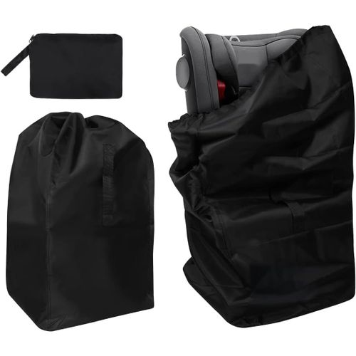 Asfasfq-Yuccer Siège Auto Sac De Voyage, Imperméable Sac De Transport Pour Siège Auto Avec Bandoulière Noir (Noir)